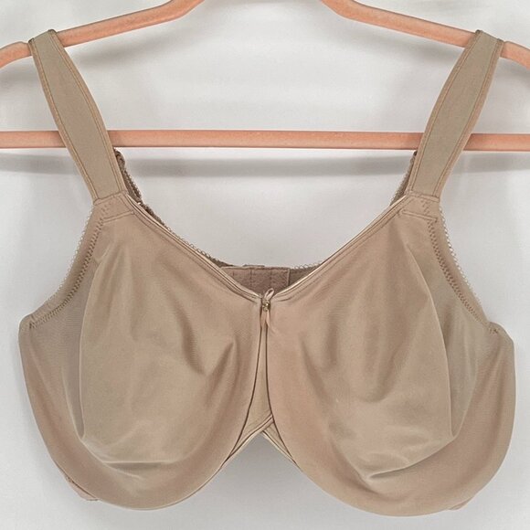 BodySuede Full Figure Seamless Underwire Bra 85185 Size 40DDD - Picture 2 of 7